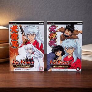 Lot of 2 Inuyasha Ani-Manga, Vol. 12-13 - Paperback By Takahashi, Rumiko Books